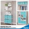 Fabric Storage Cubes for Cube Organizer - 8 Pack Heavy Duty Blue Storage Bins - 11 Inch Cube Storage Bin, Use As A Clothes Storage Box In Closet, Baskets For Shelves or Cubbies Storage Organizer